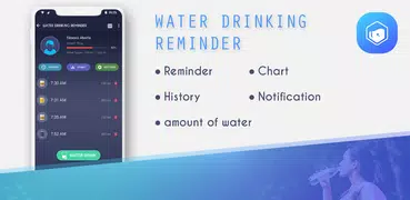 Water Drinking Reminder : Water Tracker
