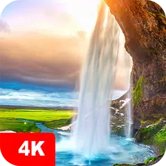 Hintergrundbilder Wasserfall XAPK Herunterladen