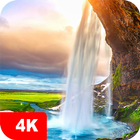 Cascades Fonds d'écran 4K icône