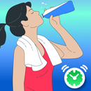 水を飲むと水分補給のリマインダー-飲料水覚えて APK