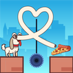 Dog Puzzle: Draw To Eat