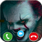 Страшный клоун-розыгрыш иконка