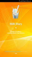 Daily Milk Diary Affiche