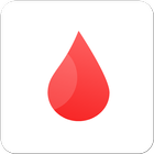 Blood in a tip icon