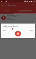 Sound Recorder تصوير الشاشة 1