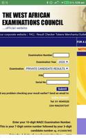 Waec Result Checker capture d'écran 3