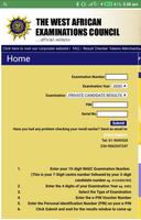 Waec Result Checker Affiche