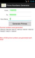 Prime Numbers Generator screenshot 2