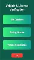 1 Schermata Vehicle & License Verification