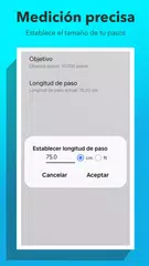 Descargar APK de podómetro - contador de pasos