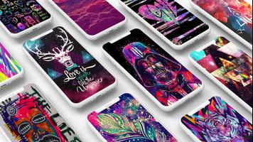 Hipster Art Wallpaper plakat