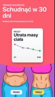 piesza trening app: krokomierz plakat