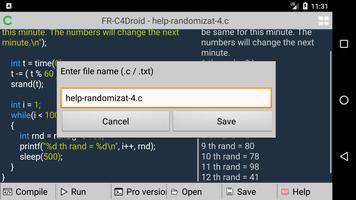 C4Droid - Simple C programming captura de pantalla 2