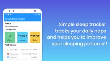 Simple Sleep Tracker Affiche