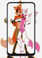 Foxy and Mangle Wallpapers Full HD capture d'écran 2