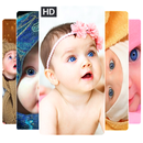 Cute baby Girl Wallpaper HD 4K Backgrounds APK