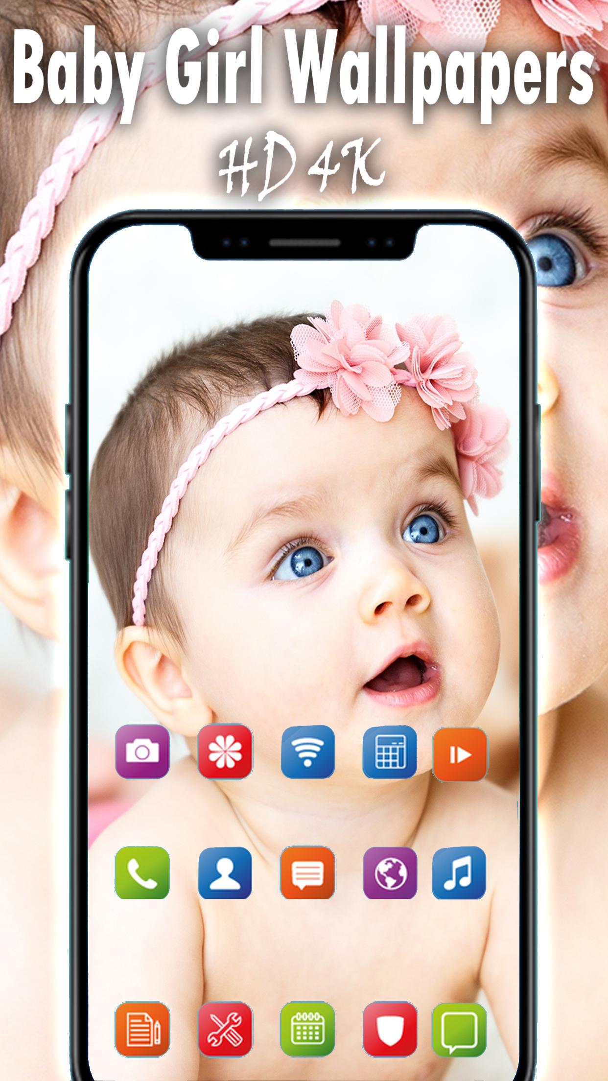 Cute baby Girl Wallpaper HD 4K Backgrounds APK per Android Download