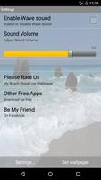 Beach My Wave Live Wallpaper تصوير الشاشة 3