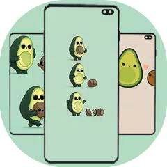 Cute Avocado Wallpapers