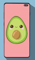 Cute Avocado Wallpapers screenshot 3