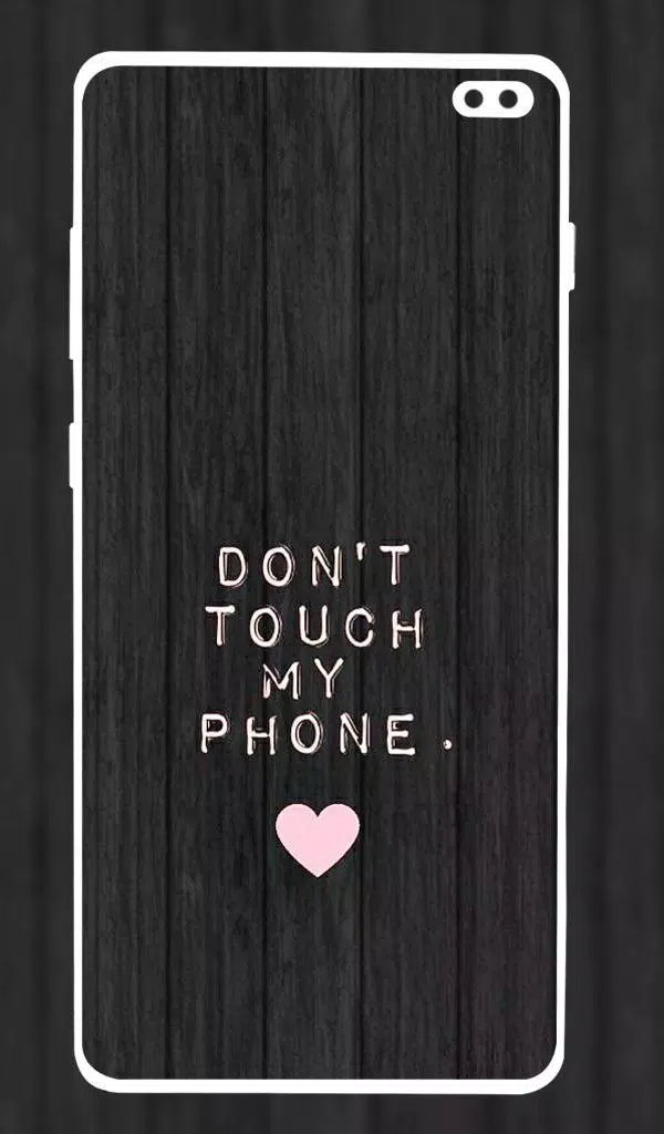 Don't Touch My Phone Wallpaper Lock Screen Anime APK for Android Download