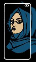 Fonds d'écran fille hijab capture d'écran 1