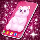 Cute Fluffy Live Wallpaper icône