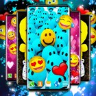 Cute Emoji Live Wallpaper আইকন