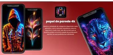 papel de parede 4K