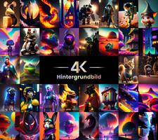 4K-Hintergrundbild Plakat