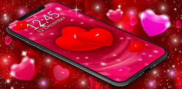 Love Hearts Live HD Wallpaper