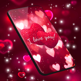 Love Hearts Live HD Wallpaper biểu tượng