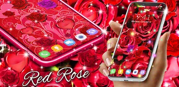 Red rose live wallpaper