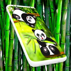 Panda Kawaii Live Wallpaper APK 下載