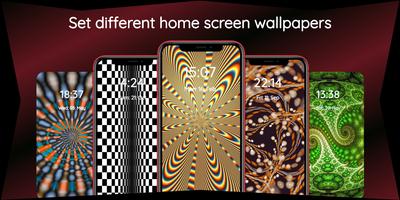 Optical illusion Wallpaper penulis hantaran