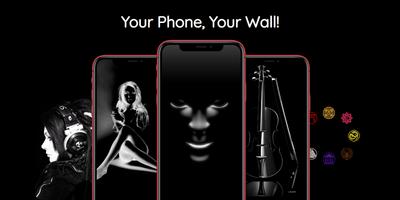 Black Wallpaper পোস্টার