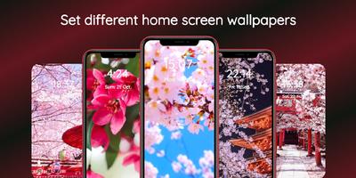 Sakura Wallpaper تصوير الشاشة 1