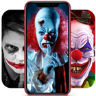 Evil and Scary Clown Wallpaper icono