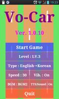 English Korean Word Study Game Poster