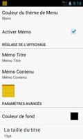 Note sur la barre d'état capture d'écran 3