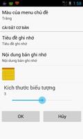 thông báo bản ghi nhớ thanh ảnh chụp màn hình 3