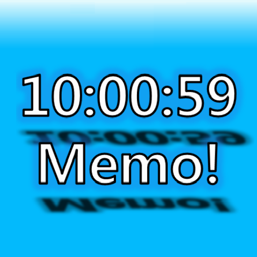 Immer sichtbar uhr und memo