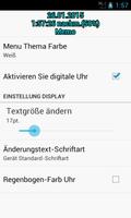 Immer sichtbar uhr und memo Screenshot 1