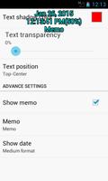 Always Visible Time and Memo স্ক্রিনশট 3