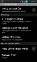 TTS صوت الرد الآلي الملصق