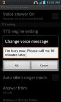 TTS Voice Auto Answer স্ক্রিনশট 2