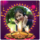 Cắt dán nhiều khung ảnh Diwali biểu tượng
