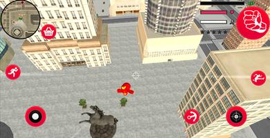 Iron Stickman Rope Hero War Gangstar OffRoad تصوير الشاشة 3