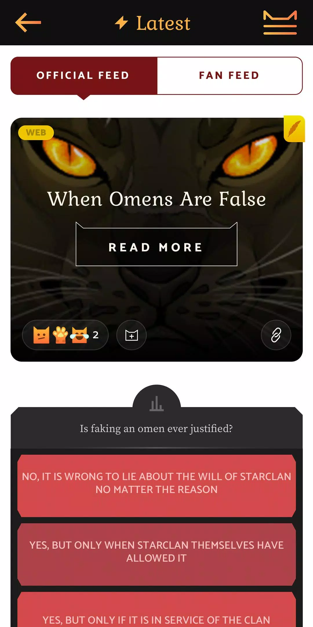 Introducing the official Warrior Cats Hub Mobile App!