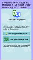 Transfer Companion الملصق